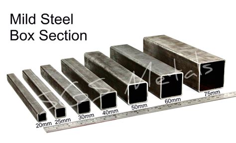 price of steel box section sizes|metal box section pricelist.